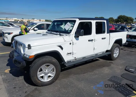 2023 Jeep Gladiator Sport S 4X4 from USA, damaged, VIN 1C6HJTAG2PL532749